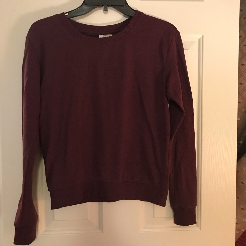 Soft knit sweatshirt